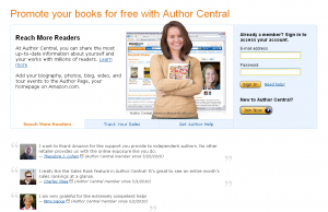Amazon Author Central Amazon Author Central