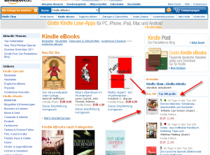 Null Papier Verlag mit dem erfolgreichsten Buch auf dem Deutschen Amazon Kindle Markt