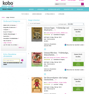Null Papier Verlag, Platz 1 2 und 2 bei Kobo Junge Literatur