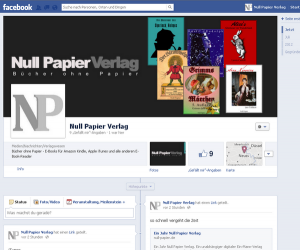 Null Papier Verlag bei Facebook