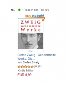 Stefan Zweig 1 Tag von Top 100 99